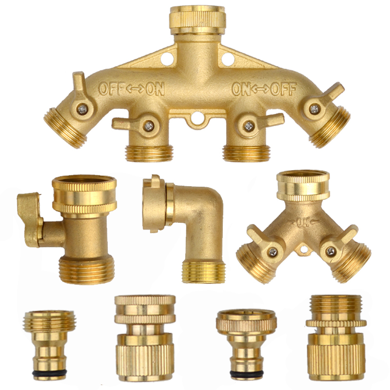 Smart Garden Hose Valve - Connettore esagonale per tubo da giardino