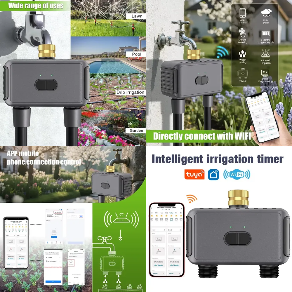 Smart Garden Irrigation - Timer per Irrigazione WAP01 con Controllo