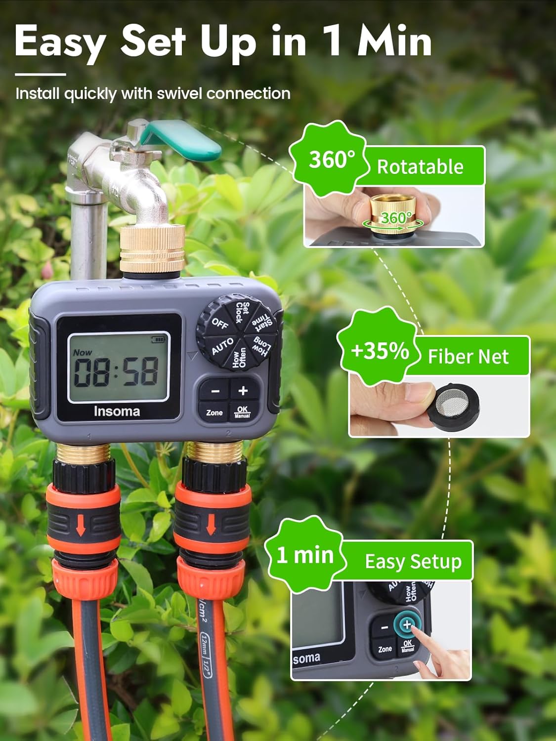 Insoma Sistema di irrigazione  - Smart Garden Refill recensione e prezzo