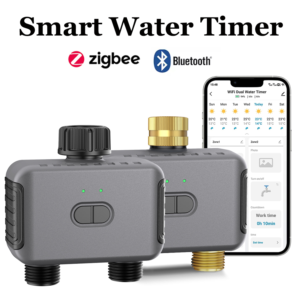 Tuya Smart Water Timer Zigbee/ - Smart Garden Refill recensione e prezzo