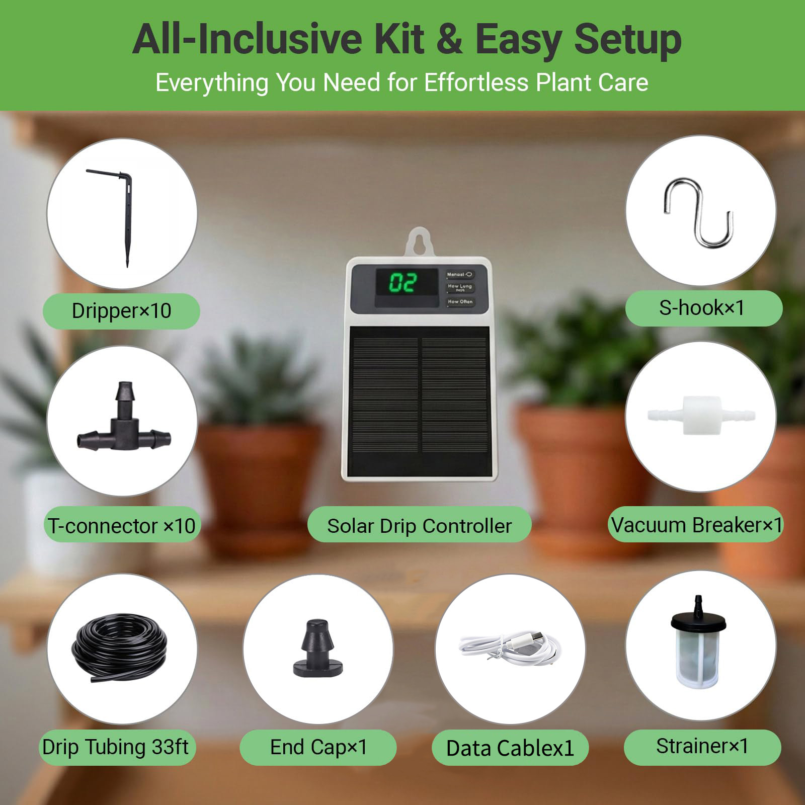 Sistema di irrigazione solare  - Smart Garden Project recensione e prezzo