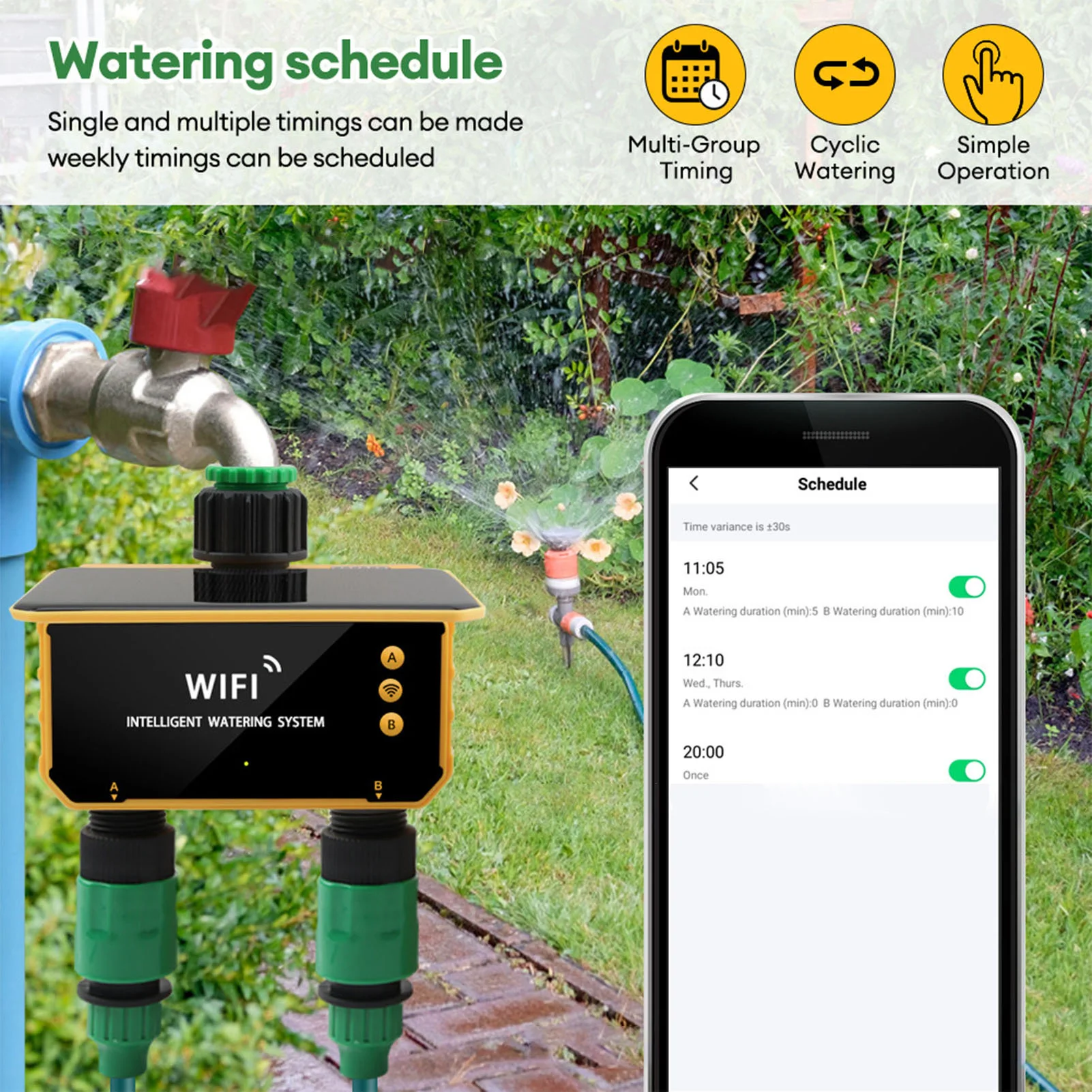Timer Irrigazione Smart WiFi S - Smart Garden Irrigation recensione e prezzo