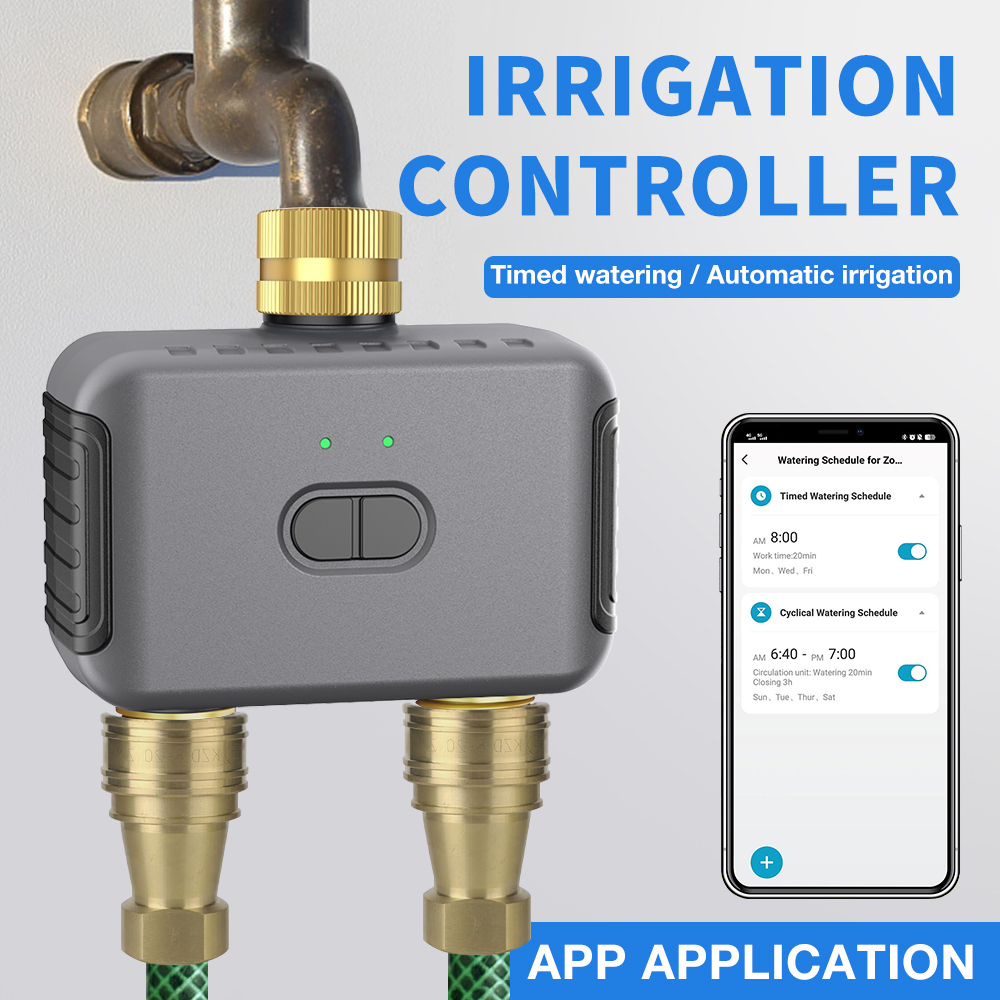Tuya timer per irrigazione a 2 - Smart Garden Irrigation recensione e prezzo