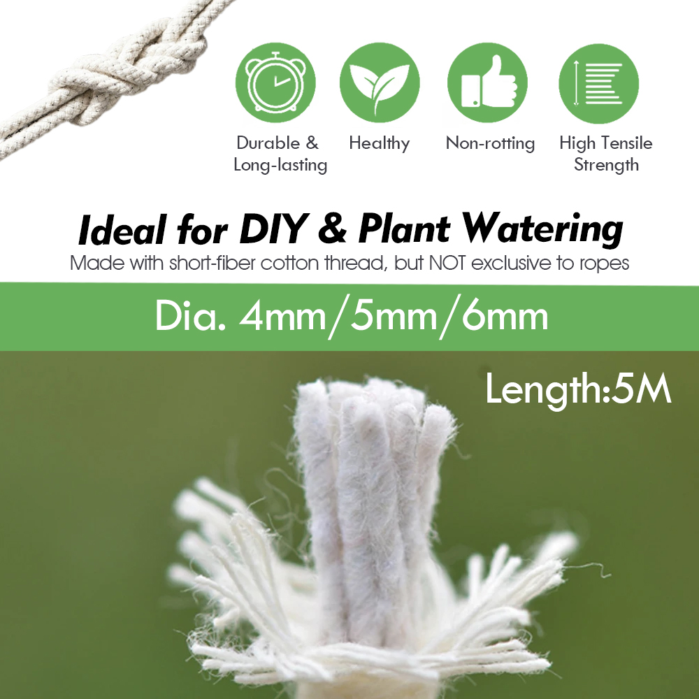 4/5/6mm autoirrigante cotone s - Smart Garden Project recensione e prezzo